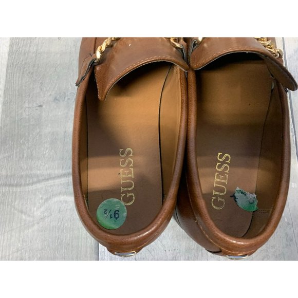 Guess Brown Mens loafers size 9.5 - Picture 4 of 6